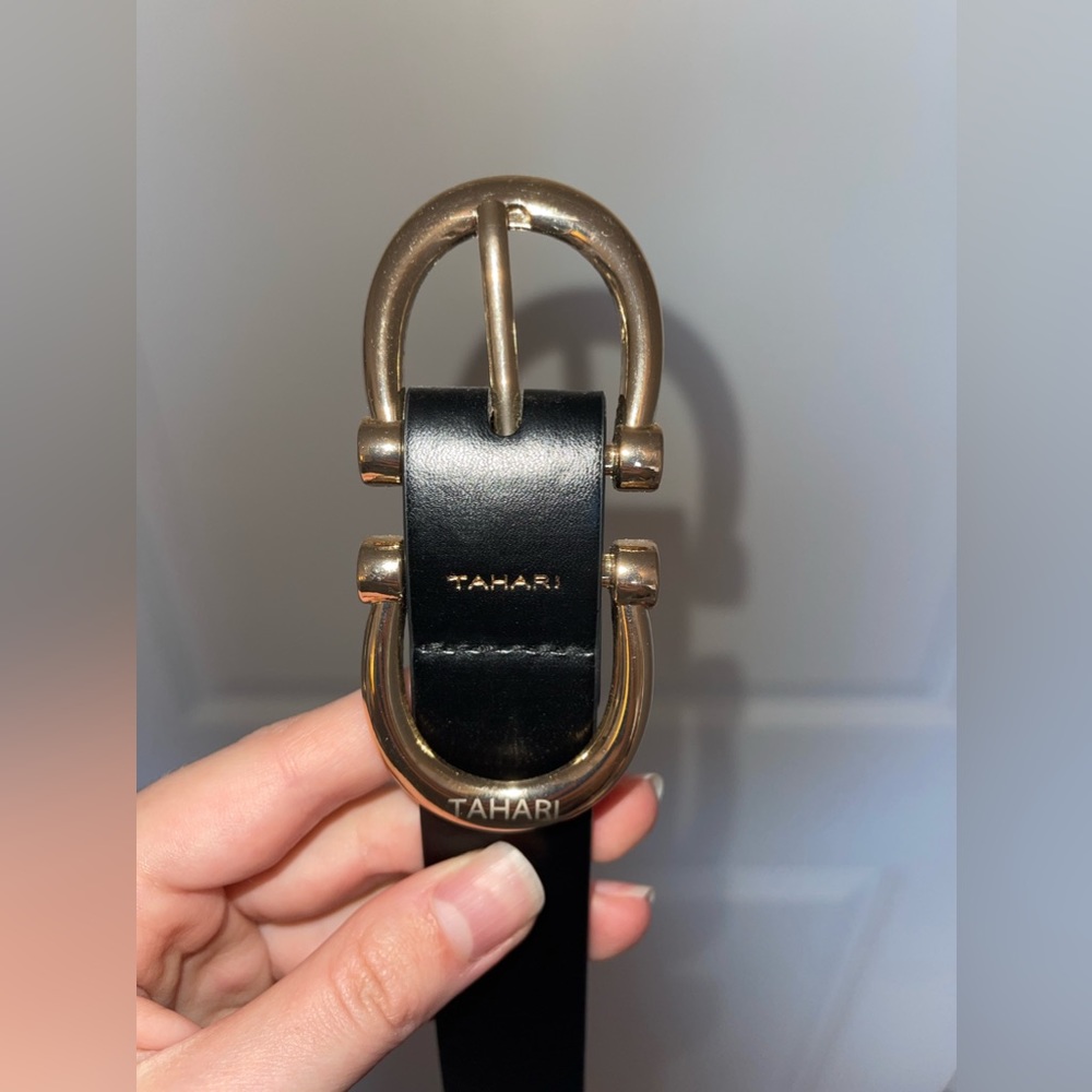 tahari black belt